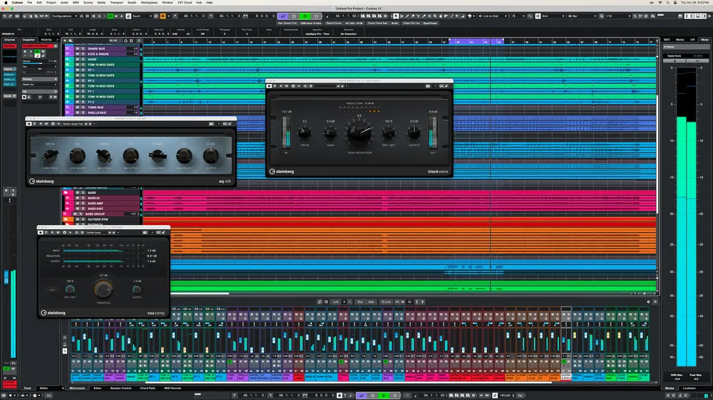Обзор нового Cubase Pro 13