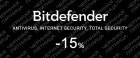 Надежный Bitdefender в Черную Пятницу со скидкой 15 %