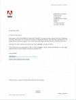 Adobe Authorized reseller letter 2019