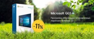 Microsoft GGS -10%